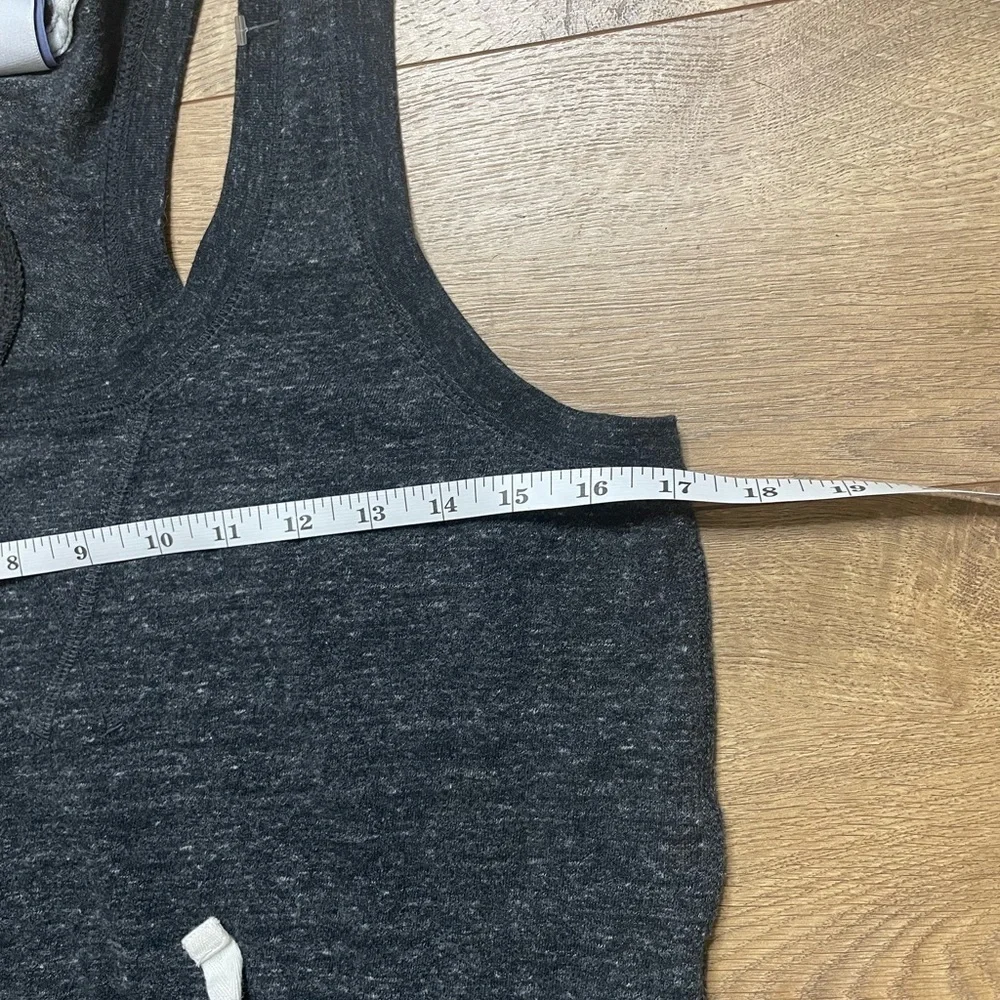 Nike Gym Vintage Racerback Romper in Heathered Grey Women's Sz Small